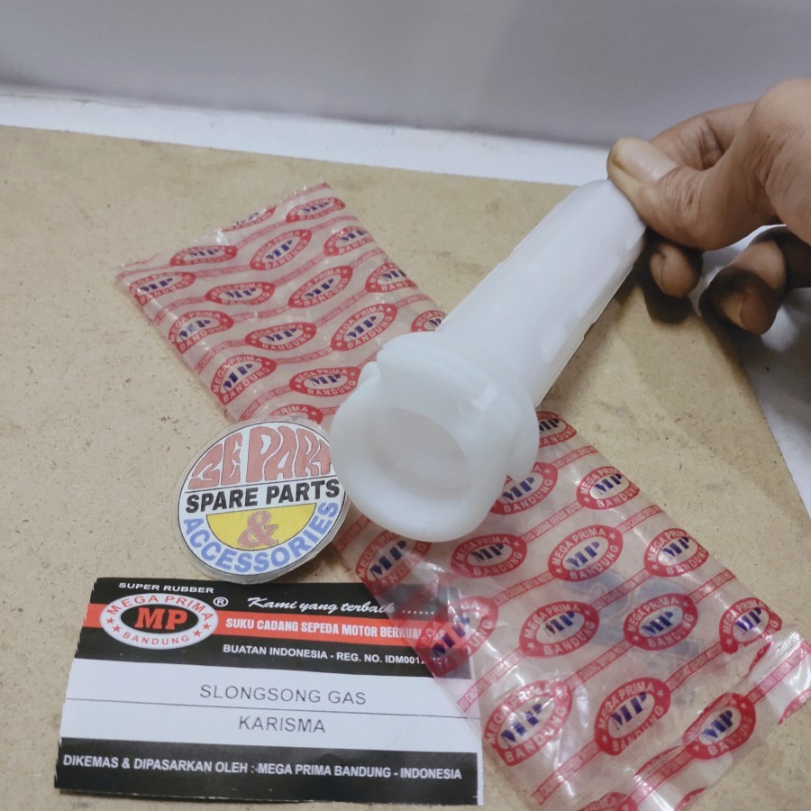 Selongsong gas Karisma Supra X 125 Pipa gas Karisma Limited Item Barang Langka Spare Part Motor Klas