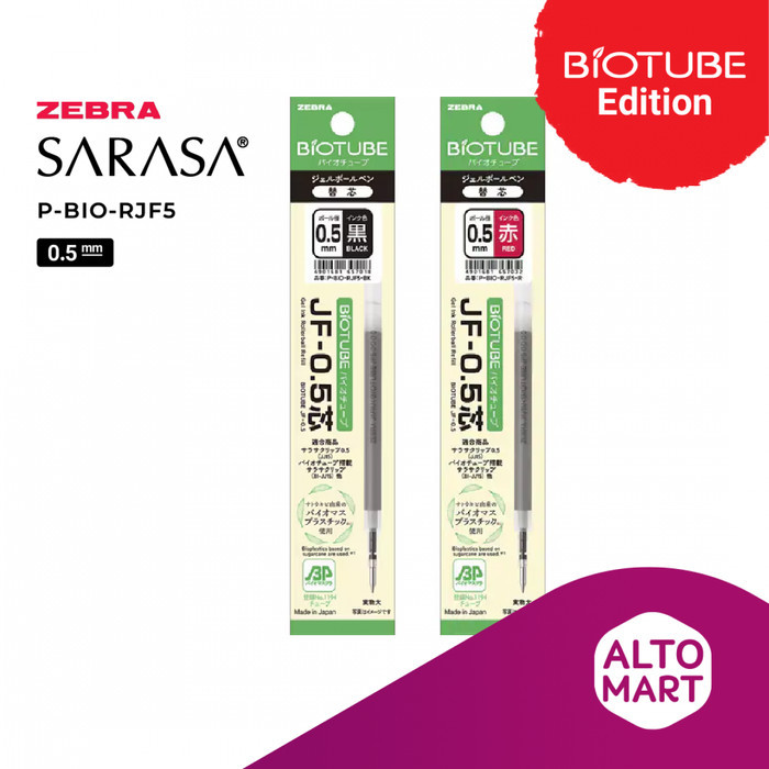 

Zebra Sarasa Clip Biotube Gel Pen 0.5 Mm Pulpen Warna Warni Refill
