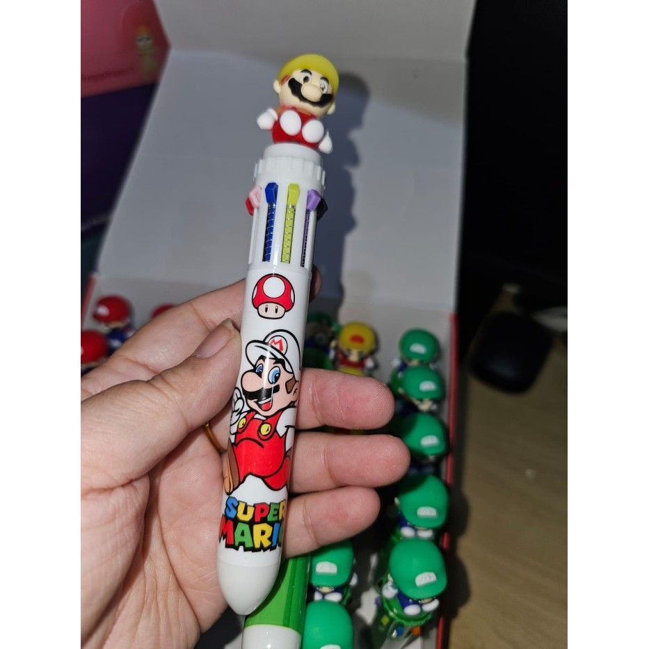 

Pulpen 10 Warna In 1 Murah Lucu Karakter Mario