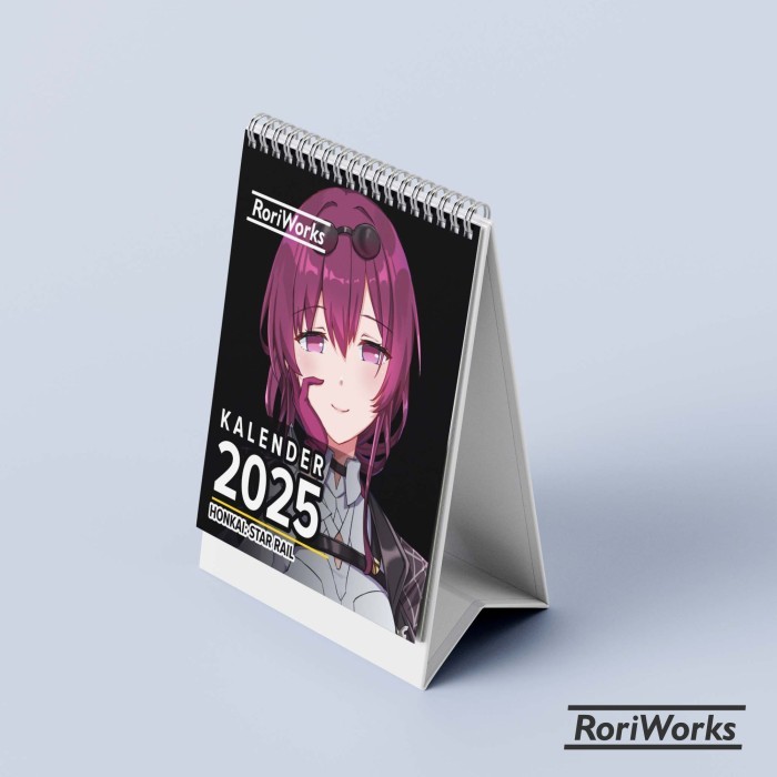 

Kalender Meja Mini 2025 - Honkai Star Rail Hsr