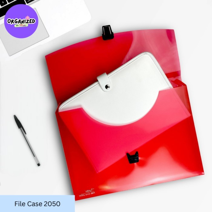 

Topla File Case 2050 / File Case Transparan Tebal 4,5 Cm / Tas Dokumen Handle / Tas Ukuran F4 & A4 /