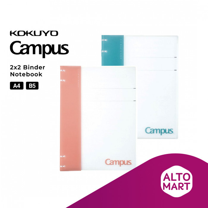 

Kokuyo Campus L-Np134 Binder Notebook 2X2 Ring A5 B5