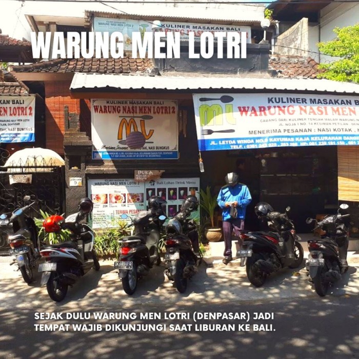 

KRAVE BALI LAUK NASI CAMPUR BABI & AYAM WARUNG MEN LOTRI 230 GRAM - MAKANAN KHAS BALI ASLI