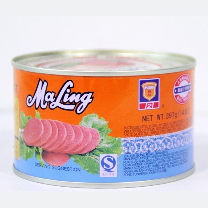 

MALING B2 HAM PORK LUNCHEON MEAT 397GR
