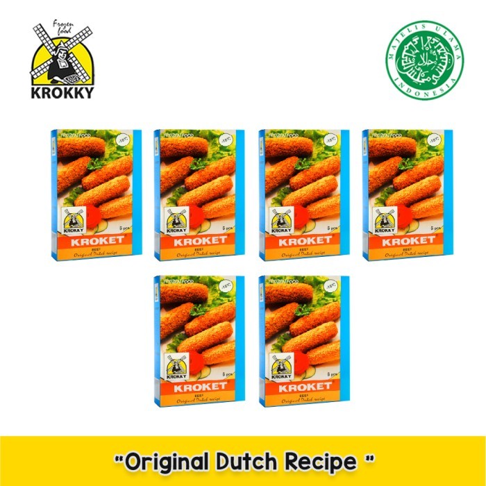 

KROKKY HOLLAND KROKET DAGING SAPI (BEEF) PACK OF 6