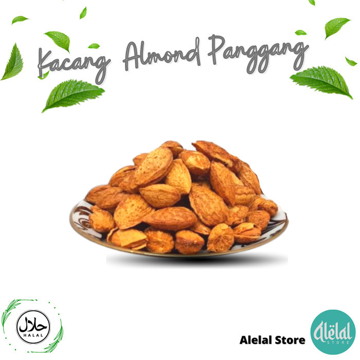 

KACANG ALMOND ROASTED 1KG / KACANG ARAB/ KACANG ALMOND / PROMO