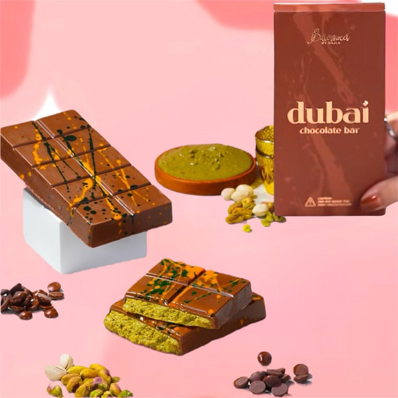 

[READY] BITTER SWEET BY NAJLA Coklat Dubai Pistachio Kunafa Viral