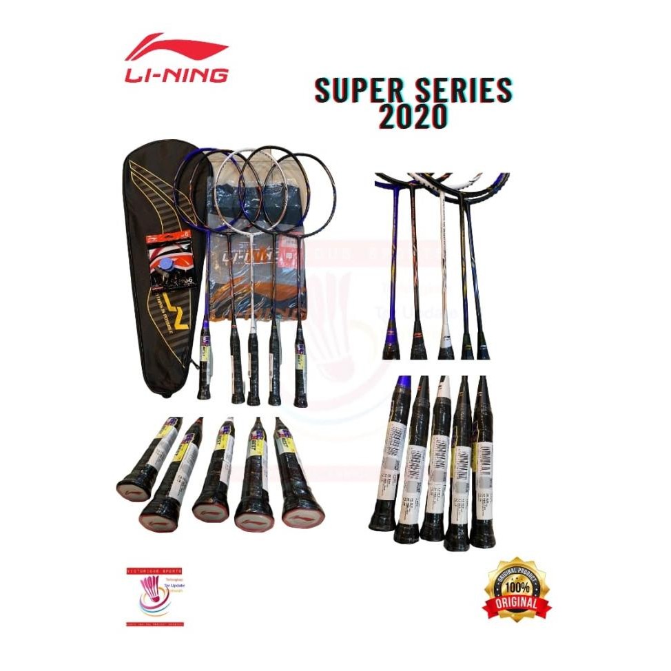 Terjangkau Raket Badminton Lining Super Series 2020 Original