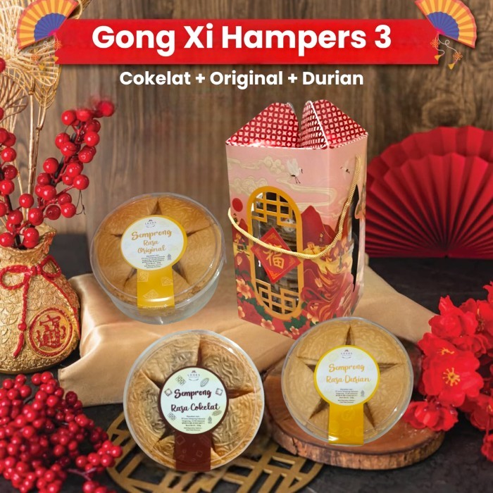 

HAMPERS 3 LEBARAN/IMLEK/CHRISTMAS LOVES SEMPRONG