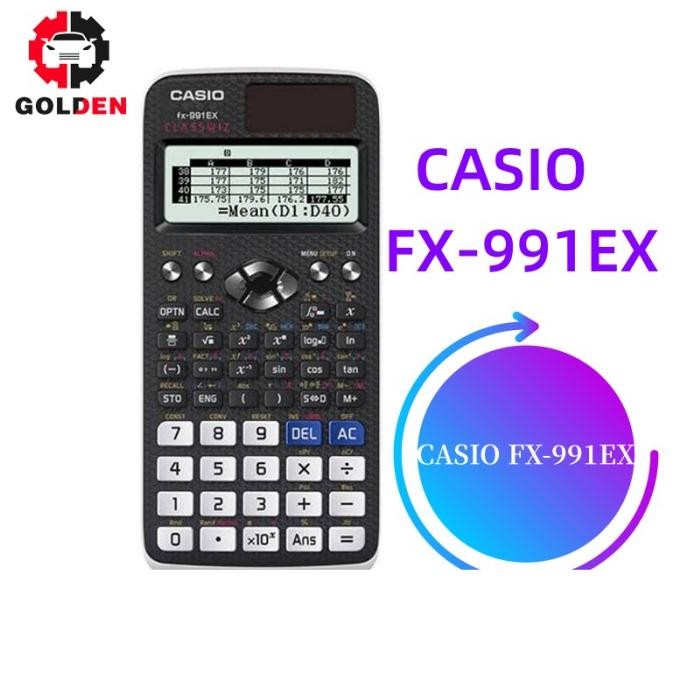 

CASIO FX-991EX - Kalkulator Sekolah/Kuliah - Internasional - Classwiz - 552 fungsi