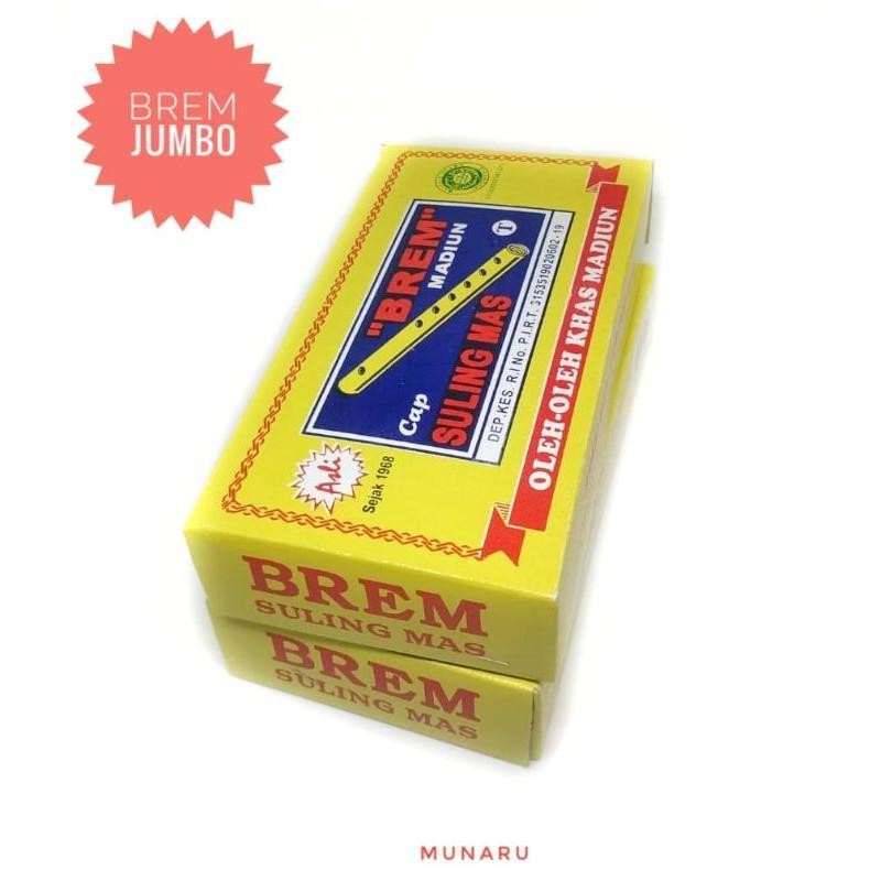 

Brem Jumbo Suling Mas Isi 4 Lapis Besar Asli Madiun Berkualitas