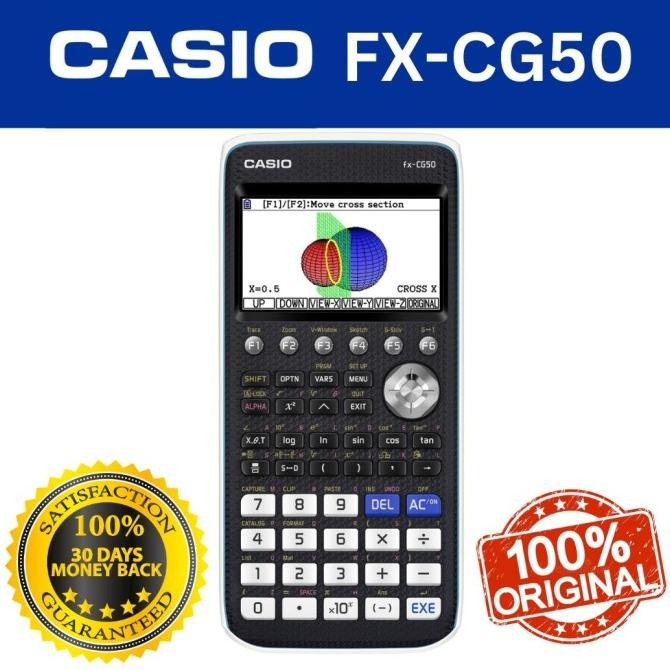 

CASIO PRIZM FX-CG50 Color Graphing Calculator,Black & White (BNIB)
