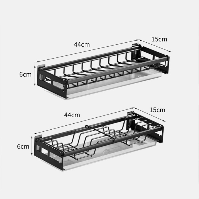 Mainland Rak Dapur Gantung Penyimpanan Piring Minimalis Hrm121