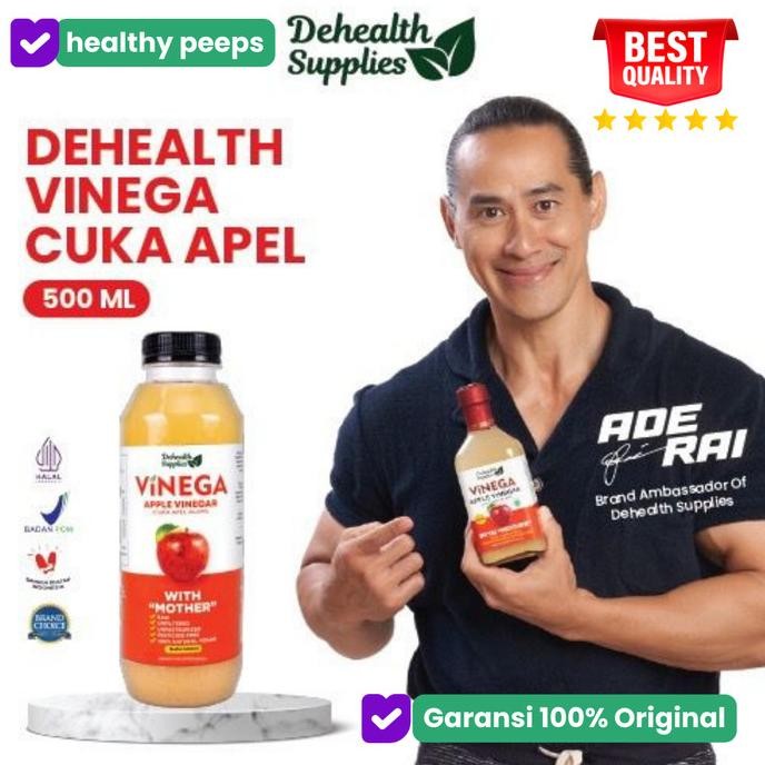 

Dehealth supplies vinega - apple cider vinegar cuka sari apel organik