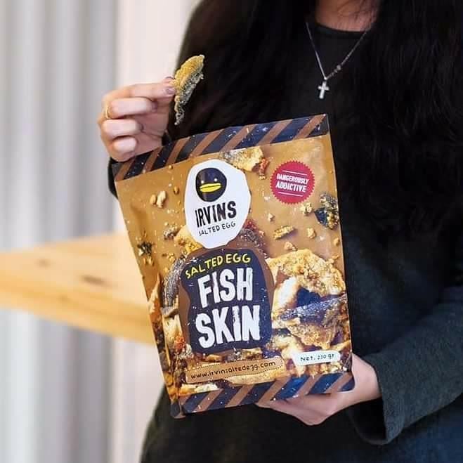 

Ready Stock! Irvins Salted Egg Fish Skin 230 Gram (Singapore)