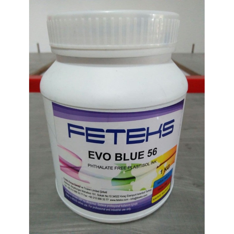 

HRG DISKON Plastisol Blue Feteks 1kg