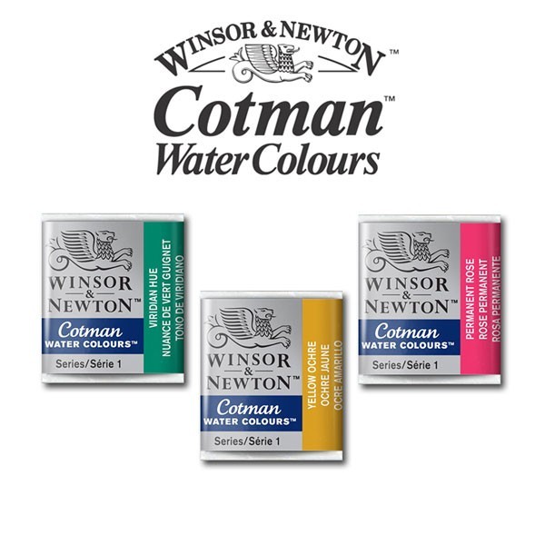 

BRG BARU Winsor & Newton Cotman Watercolours - Half Pan Refill
