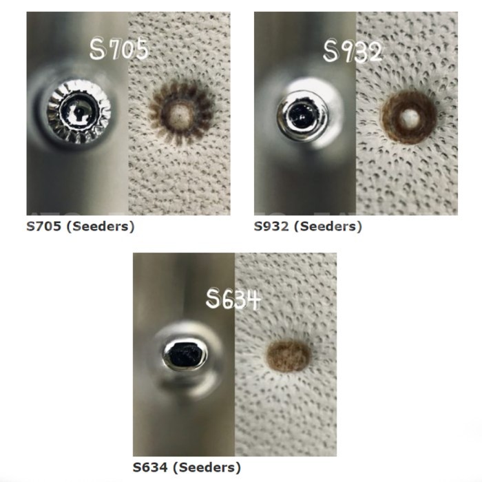 

JUAL OKA Factory - Seeders Stamps Stamping Tool for Carving leather - JAPAN