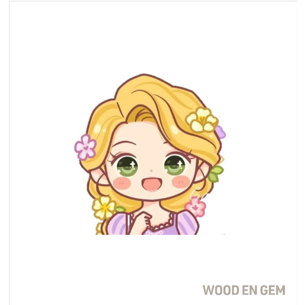 

TERMURAH DIY Wood Character Painting Mewarnai Kayu Karakter Rapunzel Woodengem