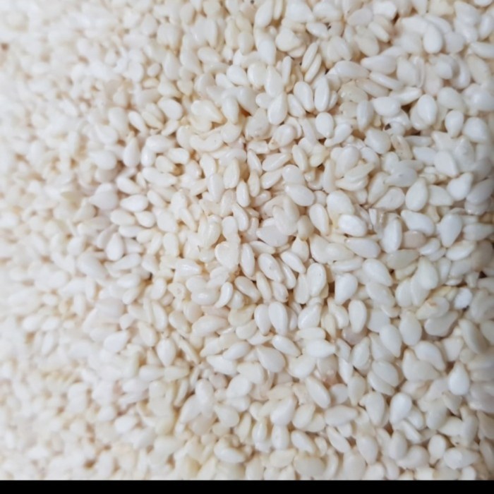 

SALE TERLARIS WIJEN PUTIH/WHITE SESAME SEEDS 1 KG /1000 GR KUALITAS SUPER READYY