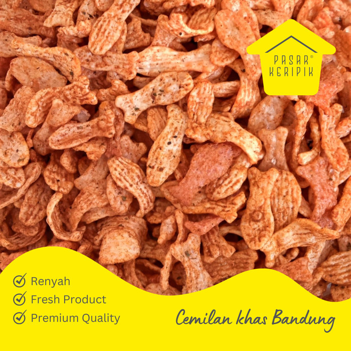 

SALE TERLARIS PASAR KERIPIK IKAN KAMPOENG PEDAS KILOAN READYY