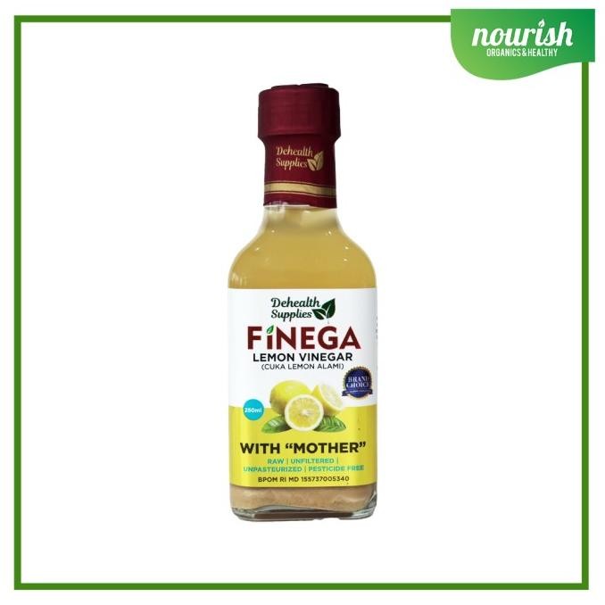 

Vinega, Lemon Vinegar with Mother / Cuka Lemon alami 250ml