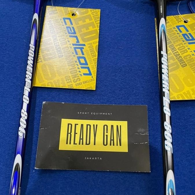 Terjangkau Raket Badminton Carlton Orignal / Powerflo 806 /Paket Raket Carlton