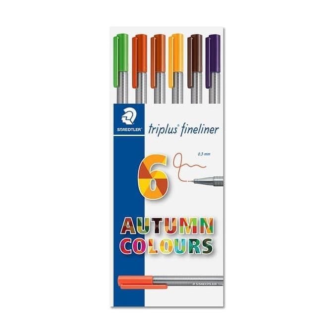 

MURAH Staedtler Triplus Fineliner Autumn Colours 334 A6