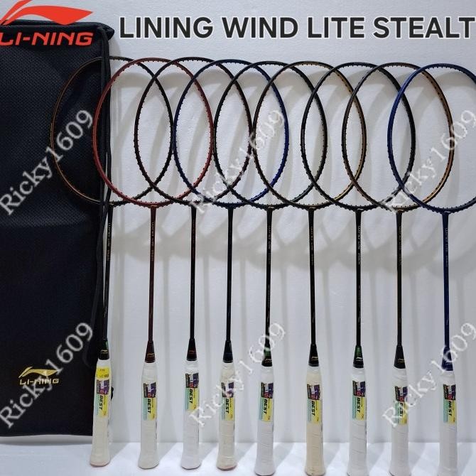 Diskon Raket Badminton Lining Wind Lite Stealth - Windlite Stealth - Original