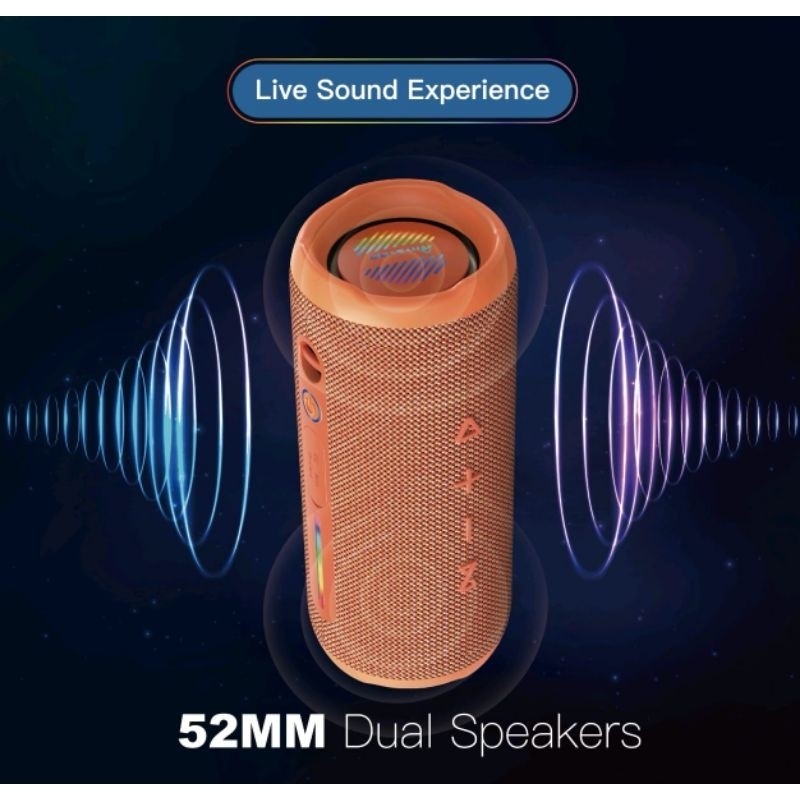 CUCI GUDANG Speaker Rhystom TF4184 V5.3 Bluetooth Protable