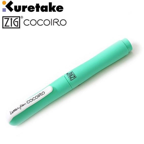 

HRG DISKON Kuretake Zig Letter Pen COCOIRO Pen Body - Green Apple