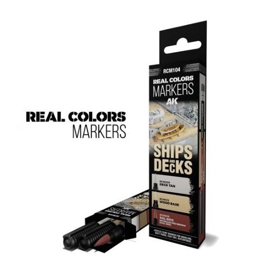 

TERMURAH REAL COLORS MARKERS SHIPS AND DECKS RCM104 - model kit paint