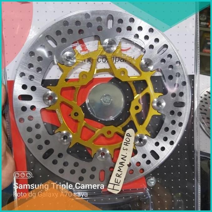 disk piringan cakram ktc vario 150 new baut 5 / cakram vario 150 ktc 0