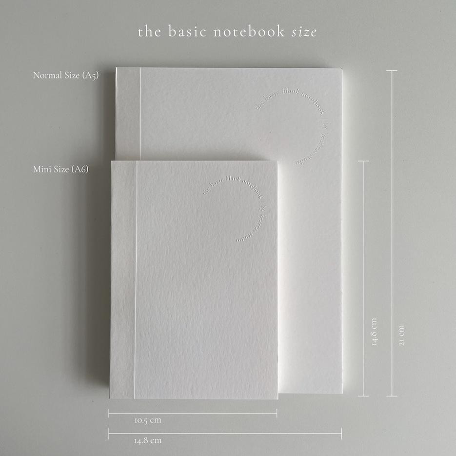 

COD The Basic Notebook - A5 & A6 Grid/Dotted/Lined/Blank Notebook by Keartas Studio (buku kotak, titik-titik, garis, polos) ka-79