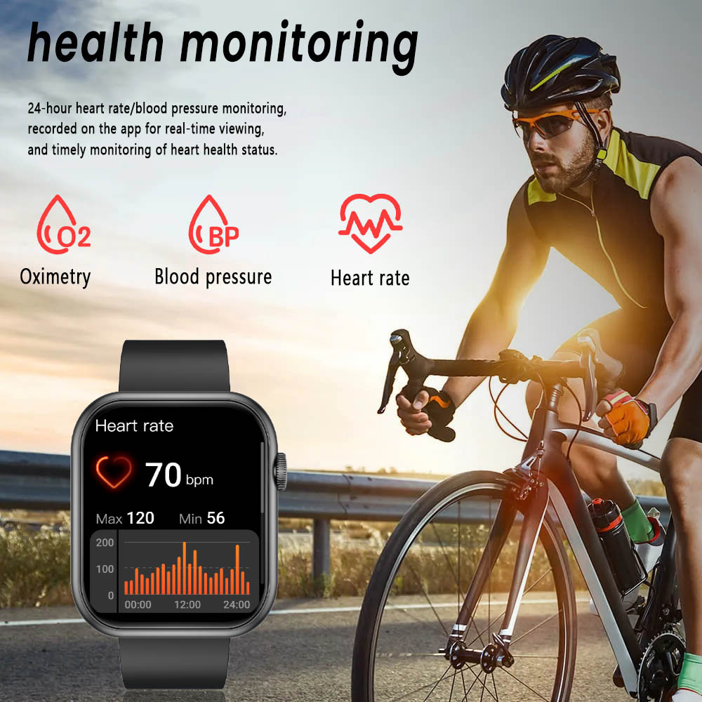 TERBARU 100 AsliCASIO Watch 9 Pro Max Smartwatch Series 9 2.1" HD Touch Screen Bluetooth Call Custom