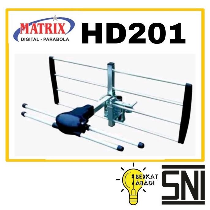 ANTENA TV DIGITAL MATRIX HD201 HEMAT