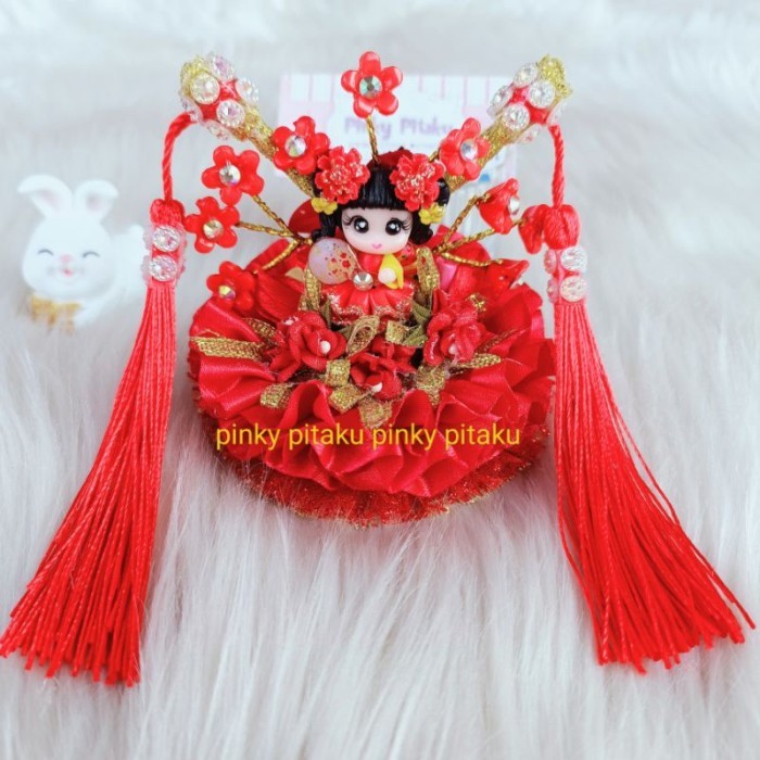 

BAGUS!!! JEPIT RAMBUT IMLEK CNY / PITA IMLEK / PITA BONEKA CLAY NAGA /