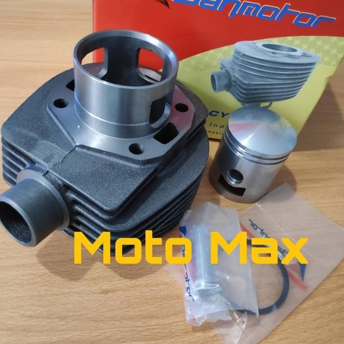 Paket Blok + Seher Danmotor Vespa PX Blok Seher Lubang 3