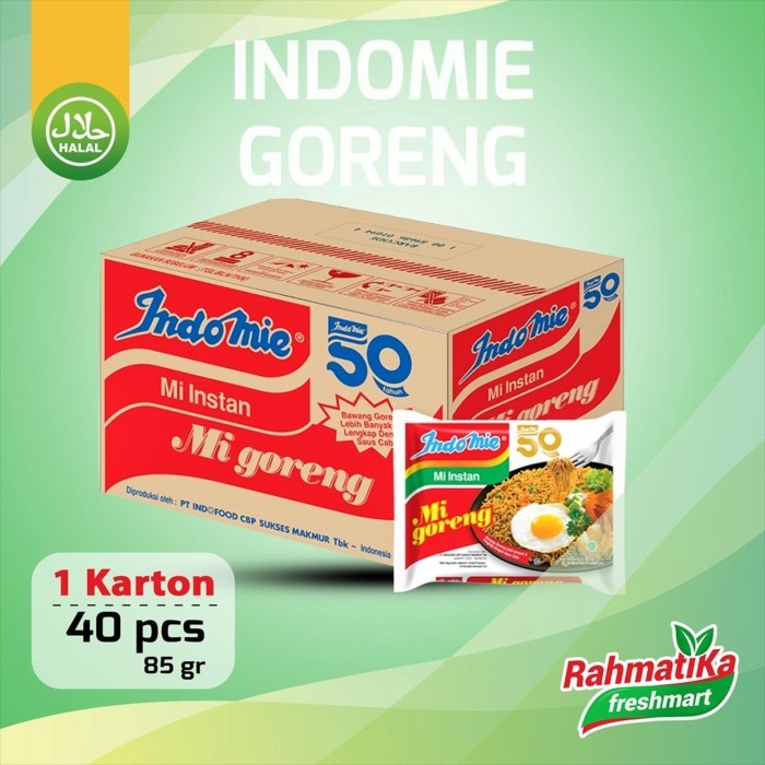 

TERBARU! Indomie Goreng 1 Dus/Karton