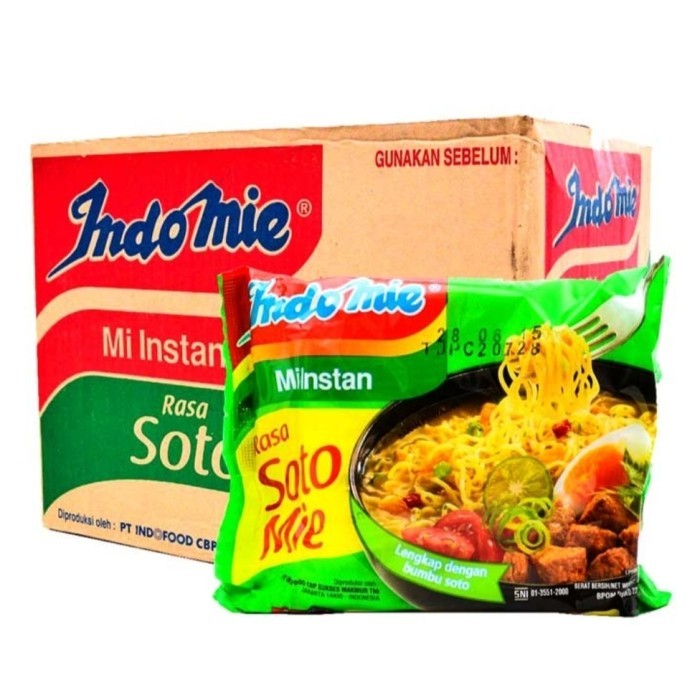 

INDOMIE SOTO MIE 1 DUS ISI 40 PCS