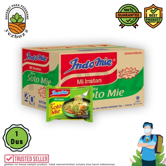 

Indomie Soto Mie 1 Dus 40 Pcs