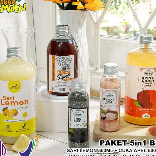 

Uur Lemoen Paet Dan Deto 5In1 B Paet Hemat Cua Apel Ari Lemon Chia Eed Madu Hutan Garam Himalaya