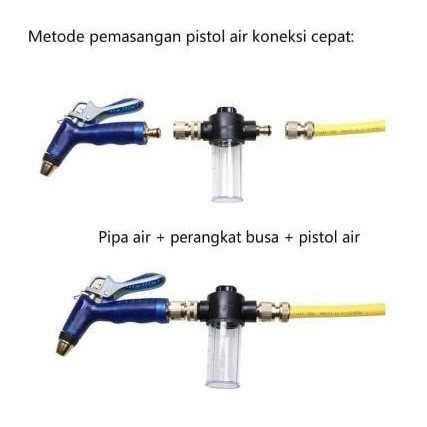 Promo Alat Cuci Motor Mobil Sperpart Steam Foam Busa Semprotan Air Taman COD