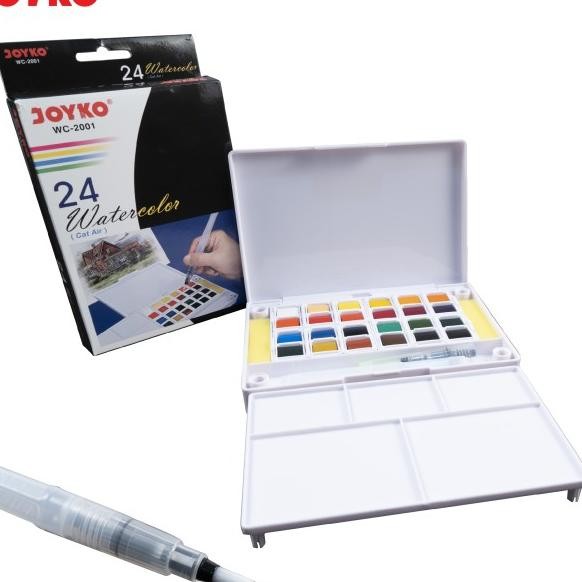 

Watercolor Cat Air Joyo Wc2001 24 Color Warna
