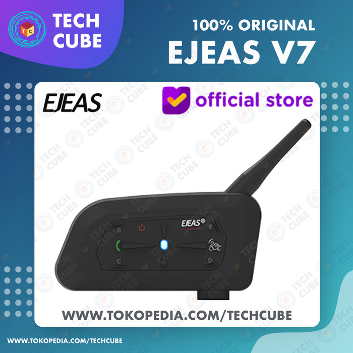 EJEAS V7 Bluetooth Intercom Helm 7 Rider Headset Alt V6 PRO Q7 Q2