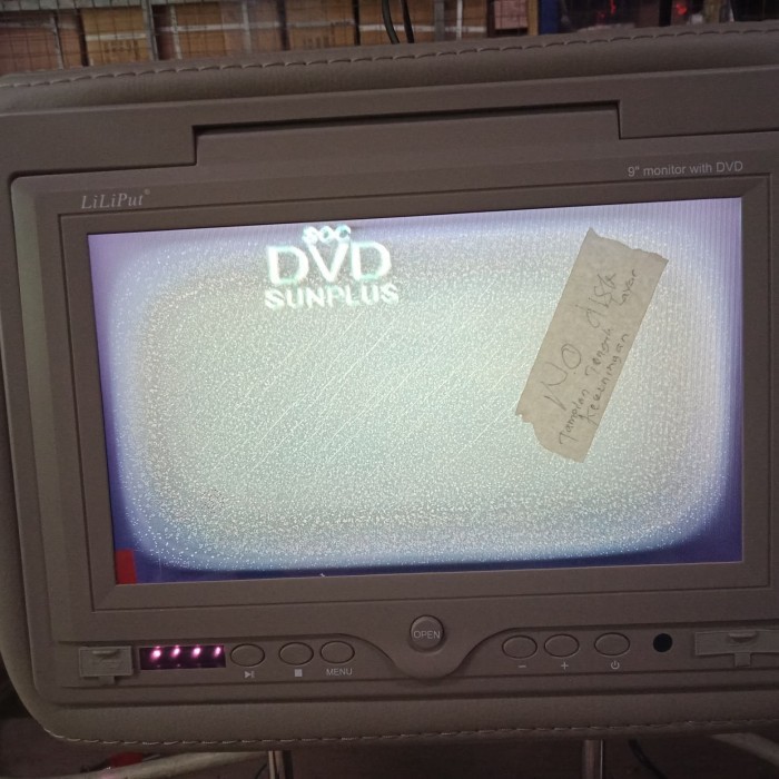 Tv / Dvd / Monitor Headrest 9 Inch Murah