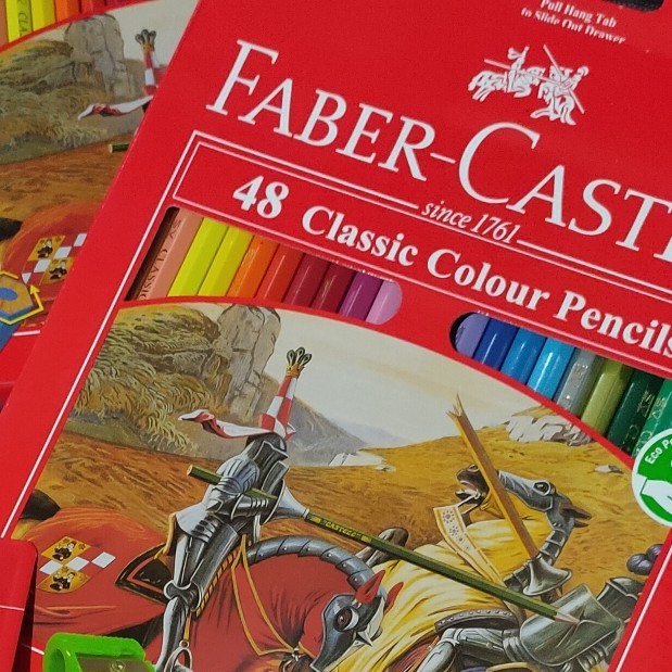 

SALE TERLARIS PENSIL WARNA FABER-CASTELL 48 WARNA (COLOR) ORIGINAL READYY