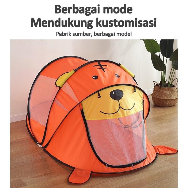 Tenda Lipat Anak/Mainan Lipat Tenda Kemah Anak/Tenda Kemah Luar Ruangan Anak Lipat