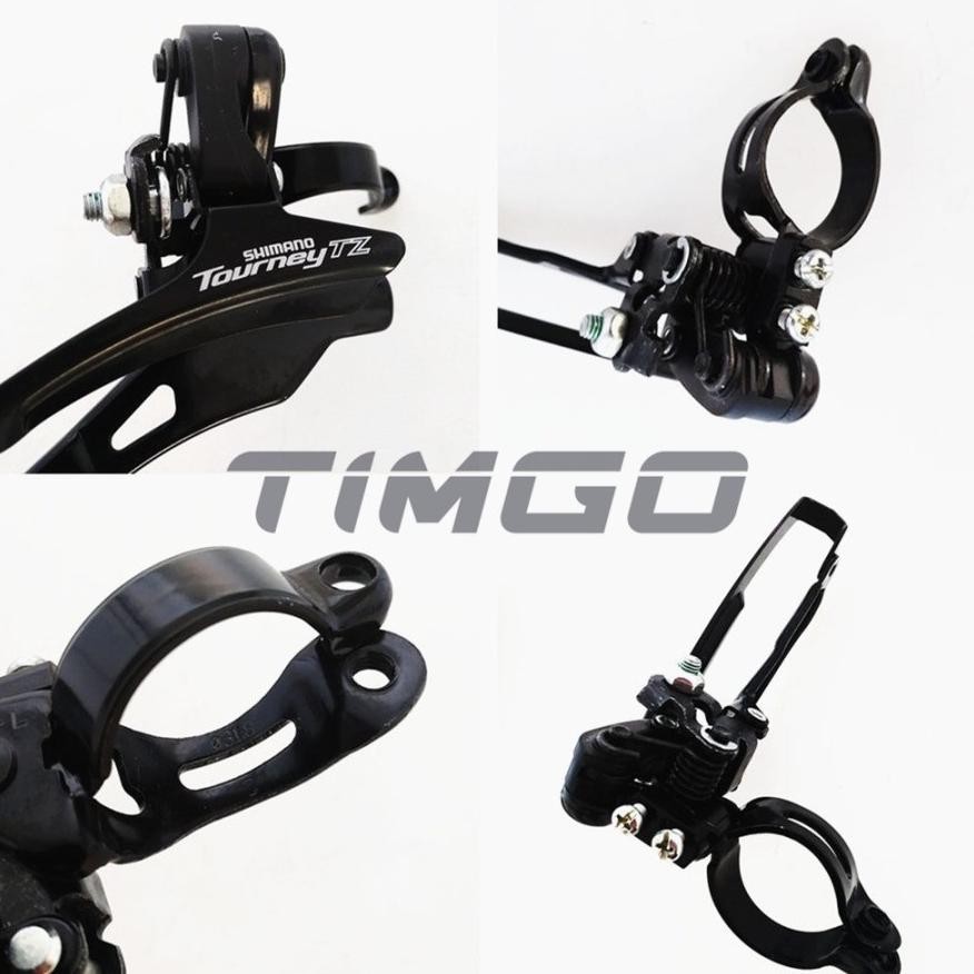 VIRAL FD SHimano Tourney 3 Speed TZ510 Sepeda Lipat MTB Roadbike Federal. Front Derailleur Tourne TZ