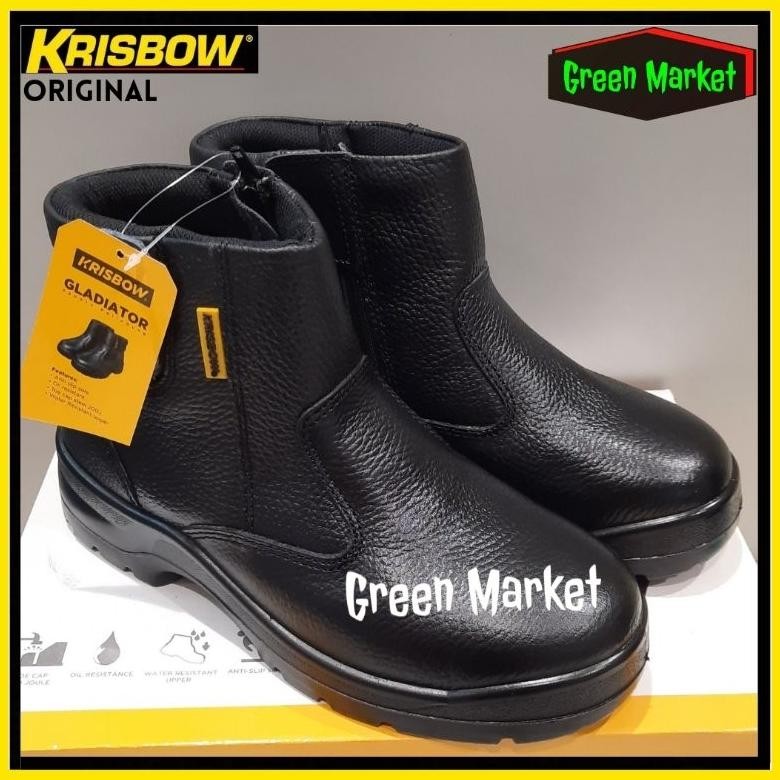 GA24 Sepatu Safety Krisbow GLADIATOR 6 inch || Safety Shoes Krisbow GLADIATOR 6 inch Original